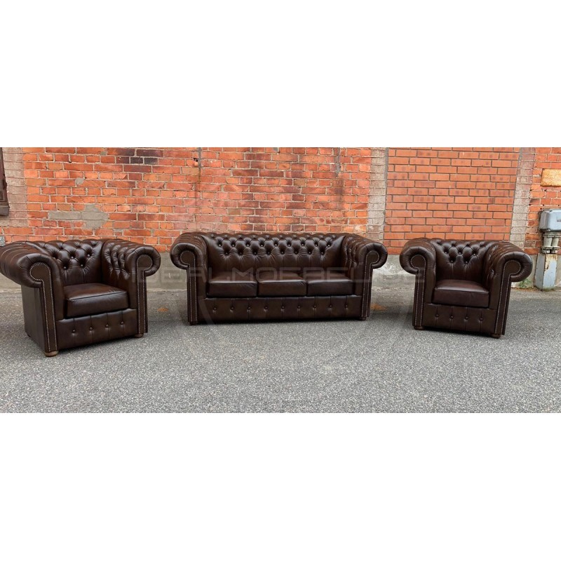 Chesterfield Ledersessel Classic