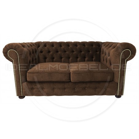 Sofa Chesterfield Violett