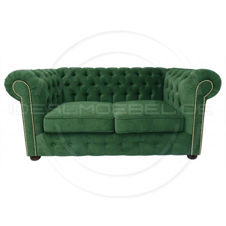 Sofa Chesterfield Violett