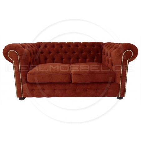 Sofa Chesterfield Violett