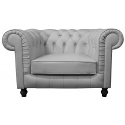 Fotel Chesterfield Lady Rem Skóra