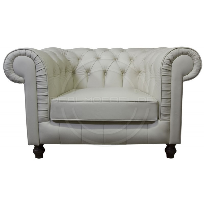 Fotel Chesterfield Lady Rem Skóra