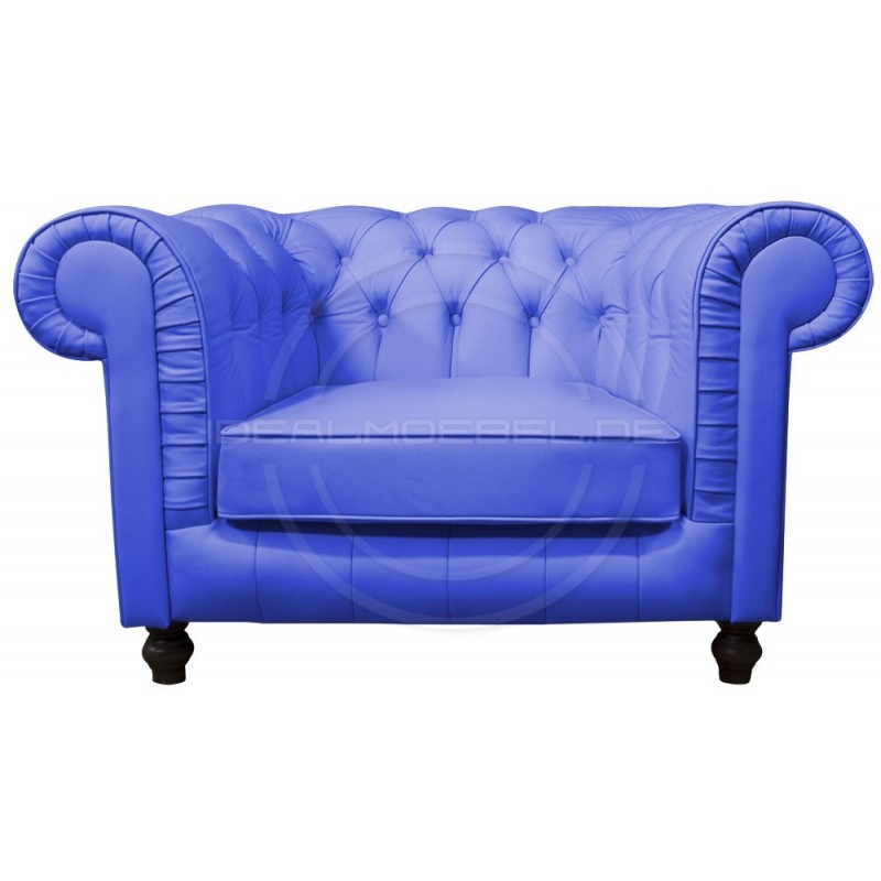 Fotel Chesterfield Lady Rem Skóra