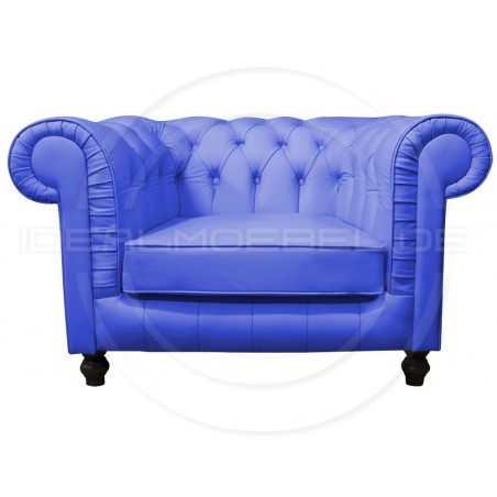 Fotel Chesterfield Lady Rem Skóra