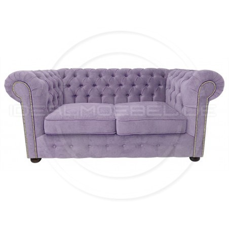 Sofa Chesterfield Violett