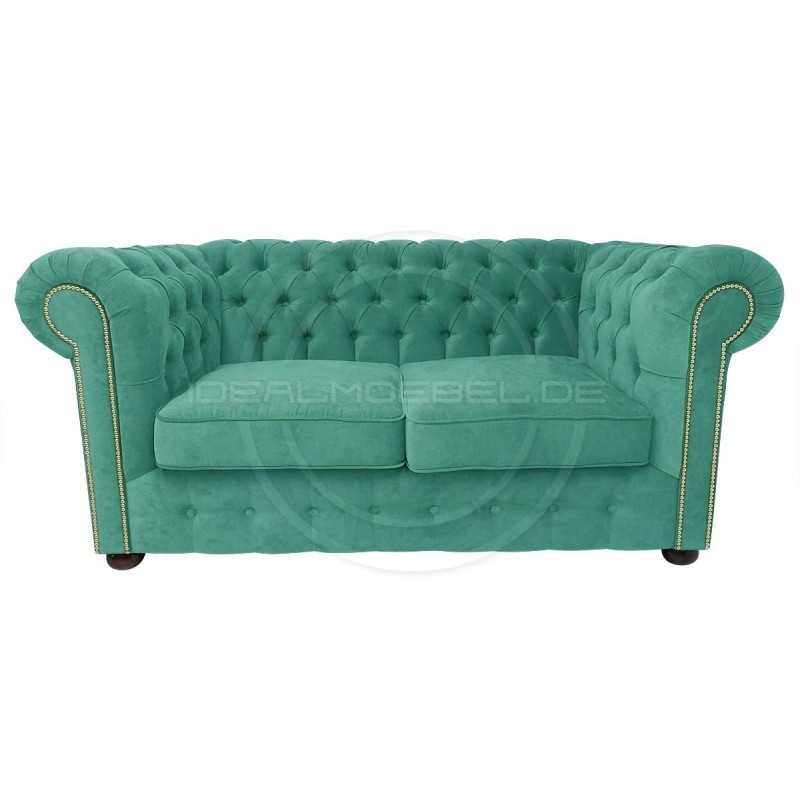 Sofa Chesterfield Violett