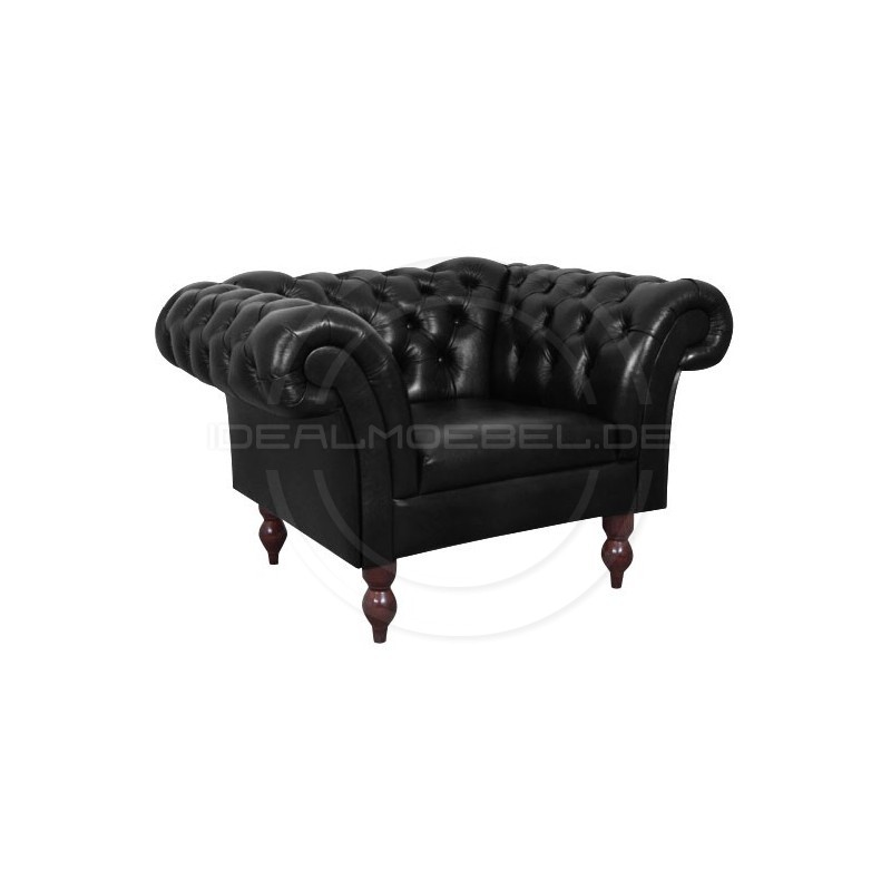 Fotel Chesterfield Diva skóra