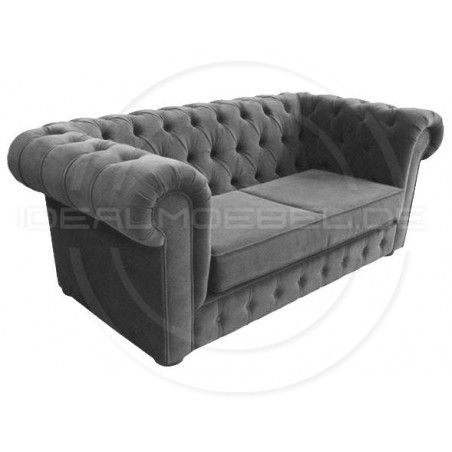 Sofa Chesterfield Violett