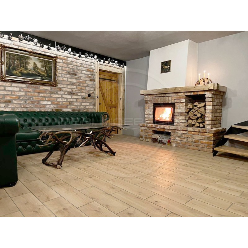 Chesterfield Ecksofa Normal Leder 255x340