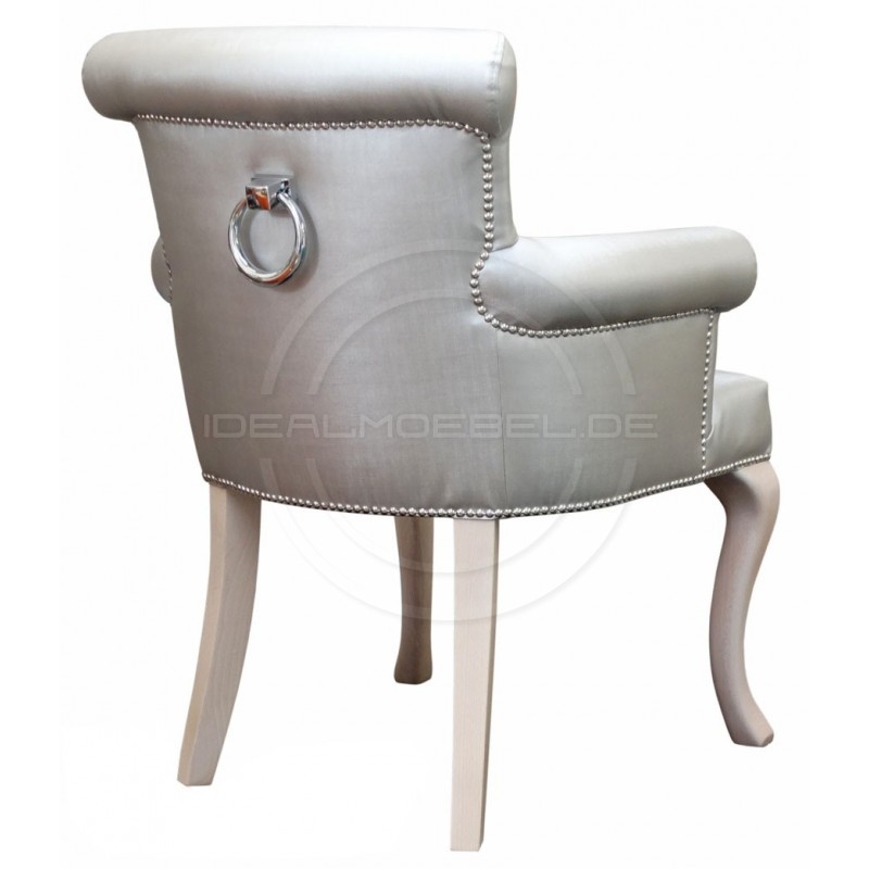 Krzesło Chesterfield Romeusz z podłokietnikami