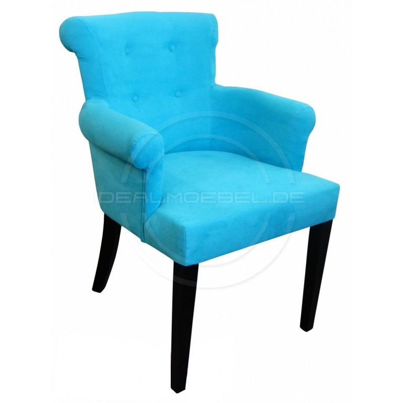 Krzesło Chesterfield Romeusz z podłokietnikami