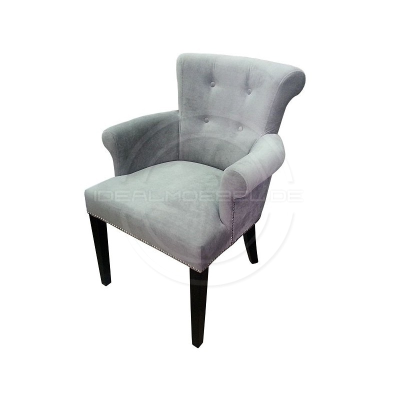 Krzesło Chesterfield Romeusz z podłokietnikami