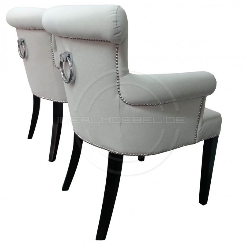 Krzesło Chesterfield Romeusz z podłokietnikami