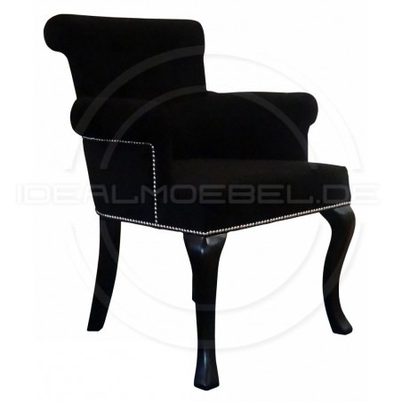 Krzesło Chesterfield Romeusz z podłokietnikami