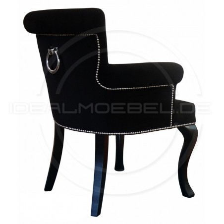 Krzesło Chesterfield Romeusz z podłokietnikami