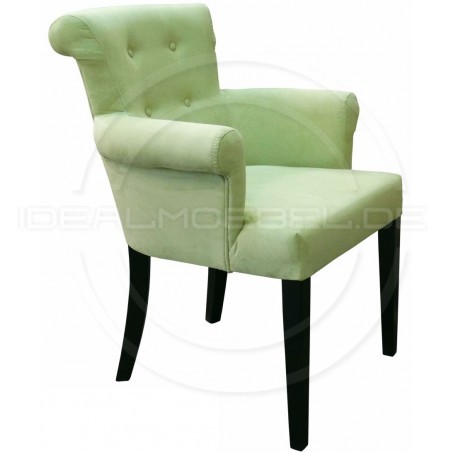 Krzesło Chesterfield Romeusz z podłokietnikami