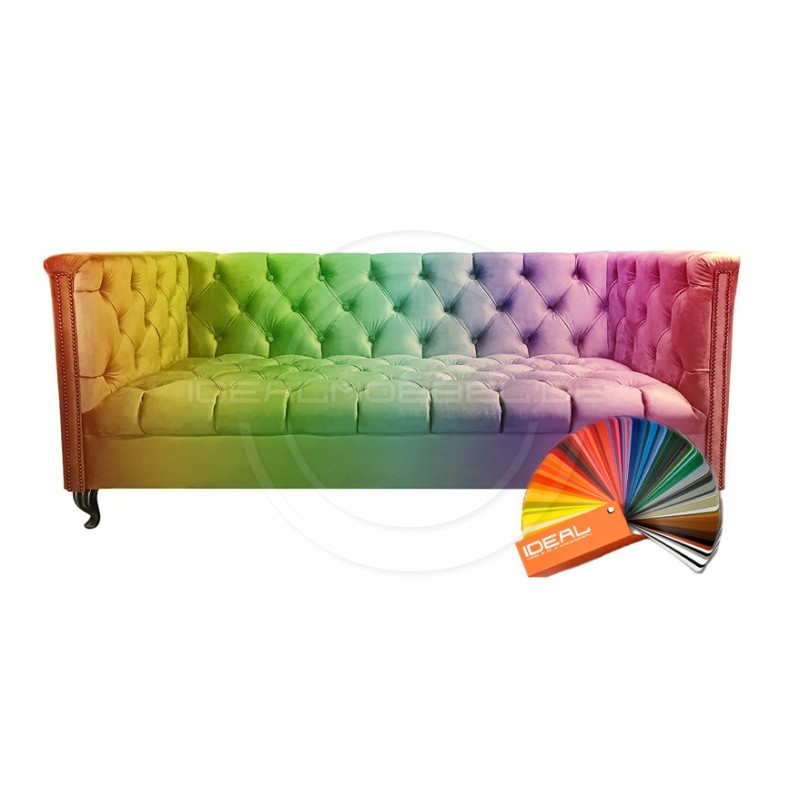 CHESTERFIELD SOFA CELEBRITY SAMT 2,5-SITZER