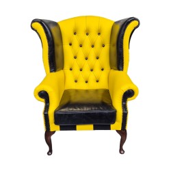 Moderner Ohrensessel Chesterfield Lord Regent Leder