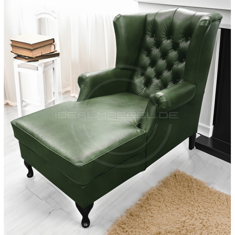 Chesterfield Coventry Chaiselongue Leder