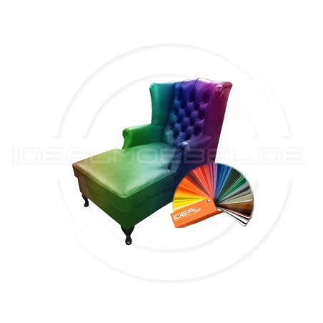 Chesterfield Coventry Chaiselongue Leder