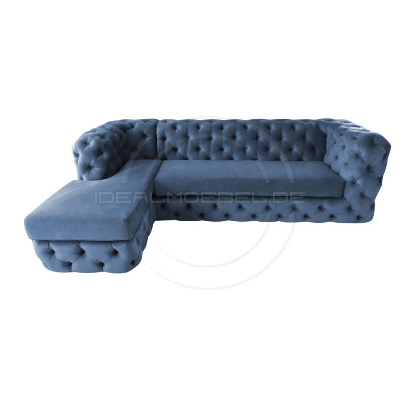 Chesterfield Ecksofa Lunar 190x260 cm | idealmoebel.de