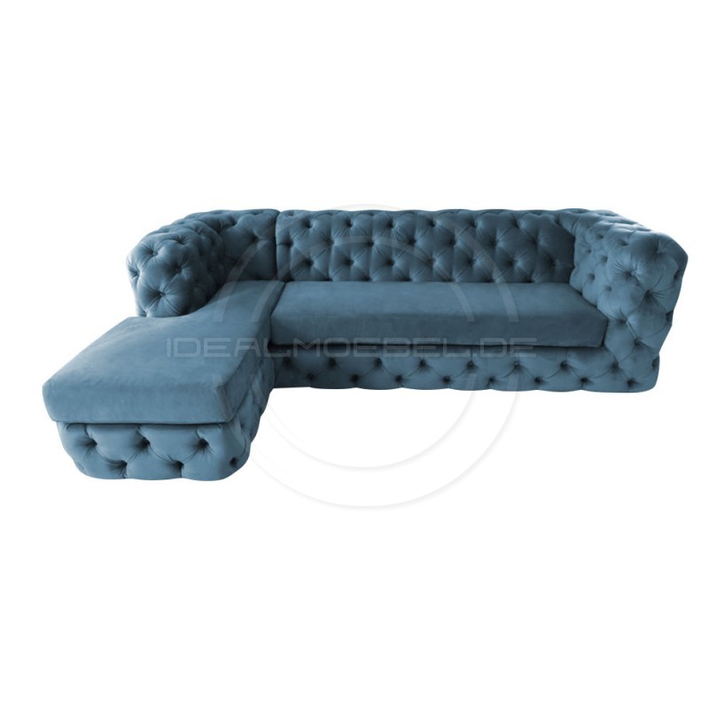 Chesterfield Ecksofa Lunar 190x260 cm | idealmoebel.de