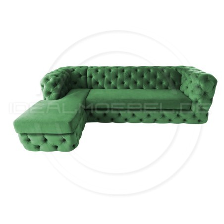 Chesterfield Ecksofa Lunar 190x260 cm | idealmoebel.de