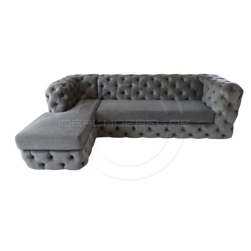 Chesterfield Ecksofa Lunar 190x260 cm | idealmoebel.de
