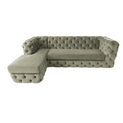 Chesterfield Ecksofa Lunar 190x260 cm | idealmoebel.de
