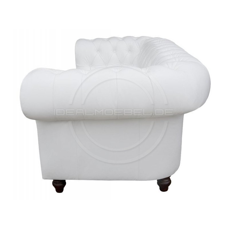 Chesterfield Ledersofa Canon 2-Sitzer | idealmoebel.de