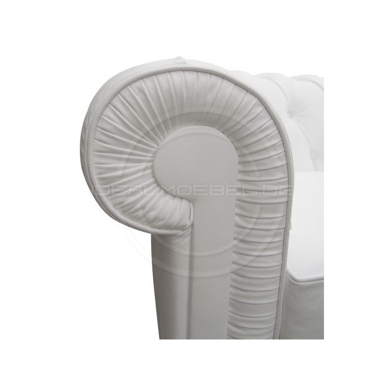 Chesterfield Ledersofa Canon 2-Sitzer | idealmoebel.de