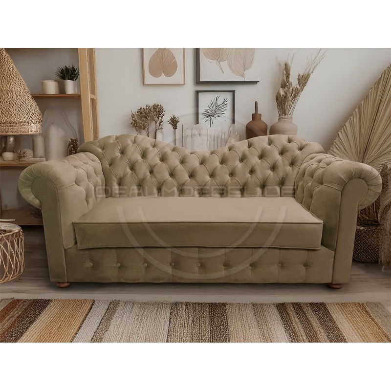 Chesterfield Sofa mit Schlaffunktion Mondo | idealmoebel.de