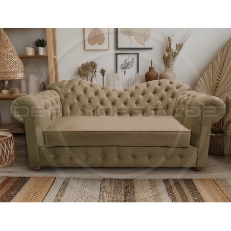 Chesterfield Sofa mit Schlaffunktion Mondo | idealmoebel.de