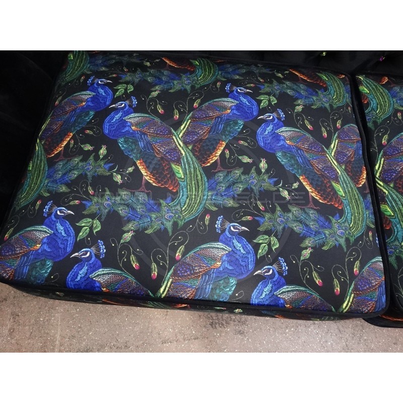 Chesterfield Sofa Madame Plus Decoration Samt 3-Sitzer