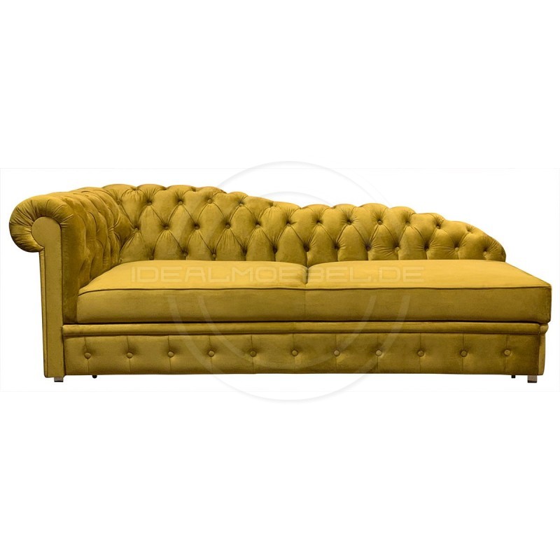 Szezlong Chesterfield March Rem z funkcją spania