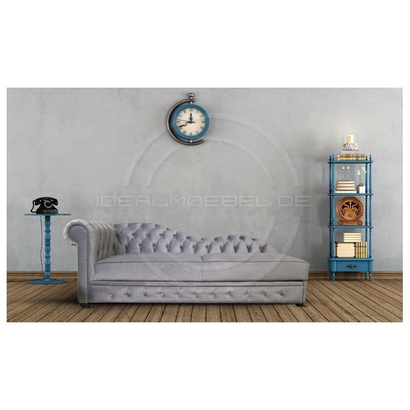 Szezlong Chesterfield March Rem z funkcją spania