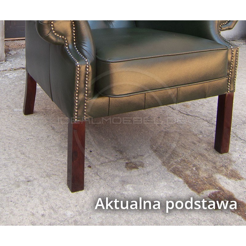 Uszak Chesterfield Lord Ledersessel