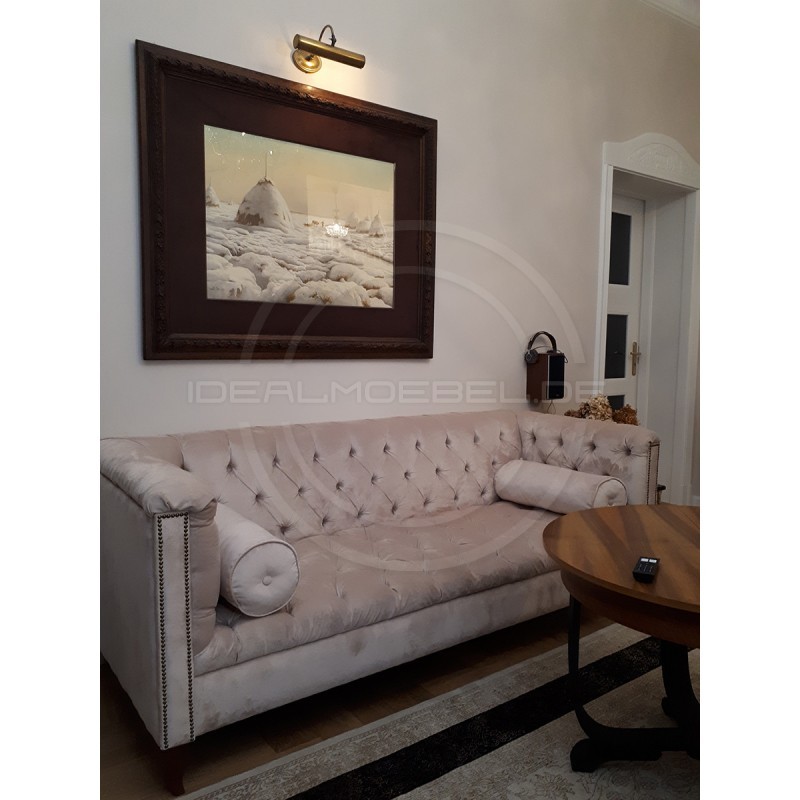 CHESTERFIELD SOFA CELEBRITY SAMT 2,5-SITZER