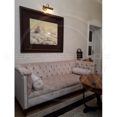 CHESTERFIELD SOFA CELEBRITY SAMT 2,5-SITZER