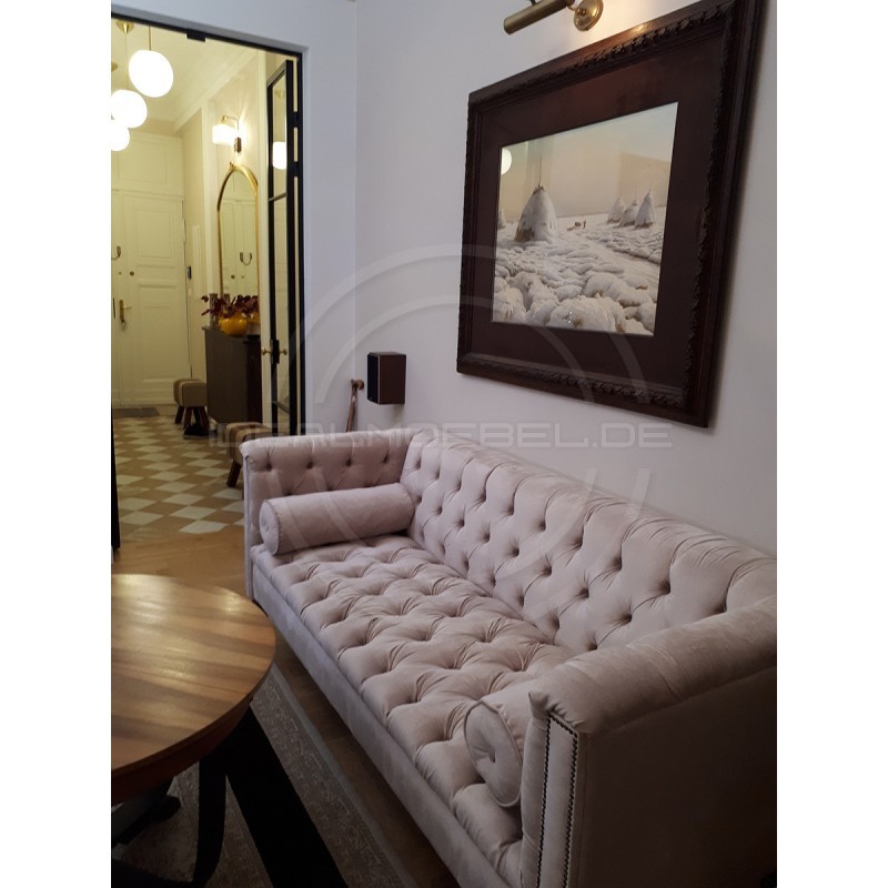 CHESTERFIELD SOFA CELEBRITY SAMT 2,5-SITZER