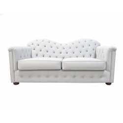 Chesterfield Schlafsofa Mondelebrity mit Schlaffunktion Samt 3-Sitzer