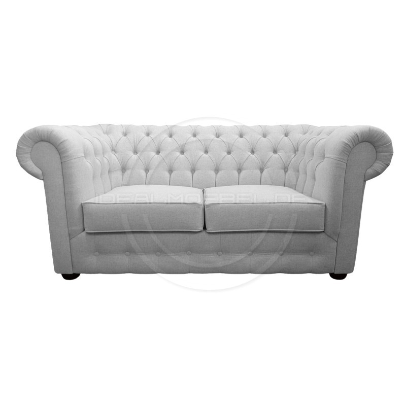 Chesterfield Sofa March Samt 3-Sitzer