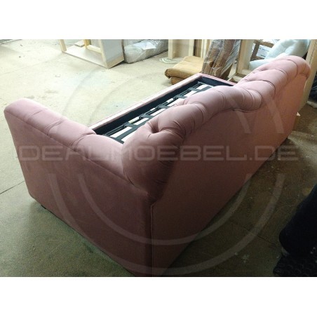 Ausziehbare Chesterfield-Recamiere Mondelebrity – Schlafsofa 180