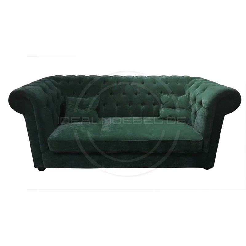 Sofa Chesterfield Violett Tall