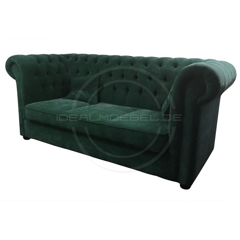 Sofa Chesterfield Violett Tall