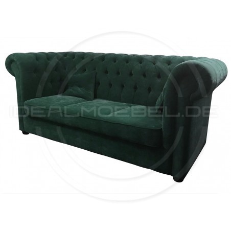 Sofa Chesterfield Violett Tall