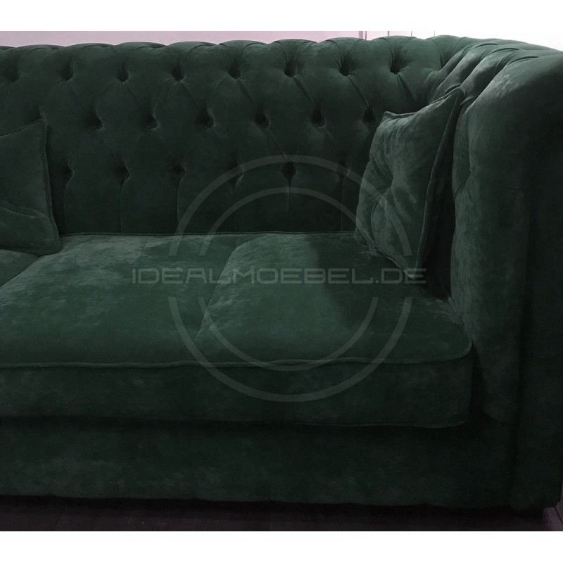 Sofa Chesterfield Violett Tall