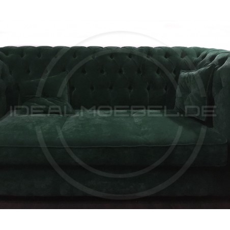 Sofa Chesterfield Violett Tall