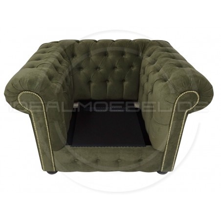 Fotel Chesterfield Violett z pojemnikiem