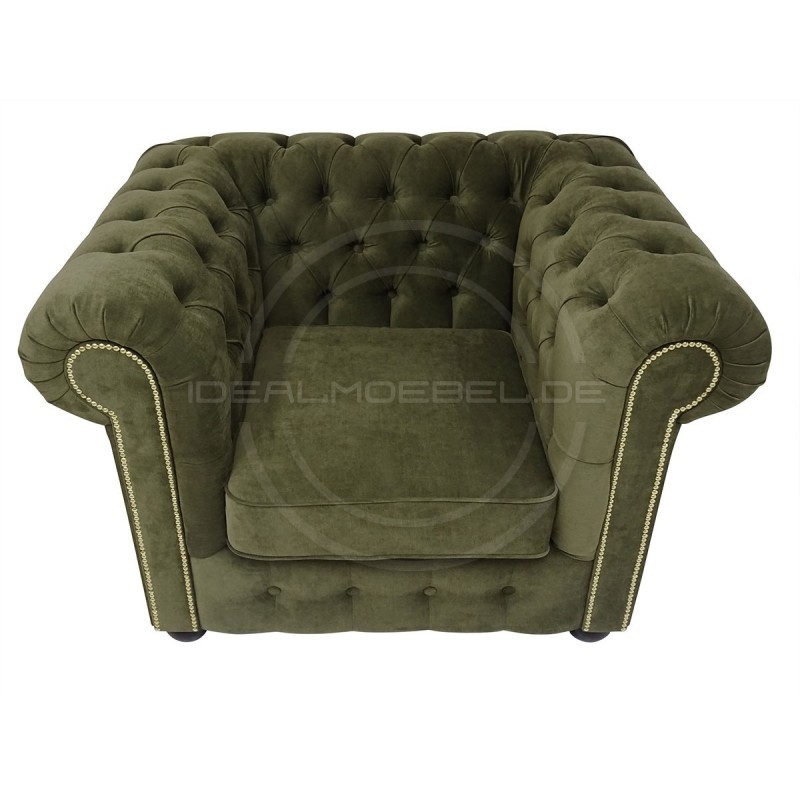 Fotel Chesterfield Violett z pojemnikiem